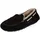 SHEPHERD Hausschuh Veloursleder Moro 45