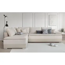INOSIGN Ecksofa »Night & Day L-Form mit Dauer-Schlaffunktion mit Armlehne«, 6380334563803345 INOSIGN beige