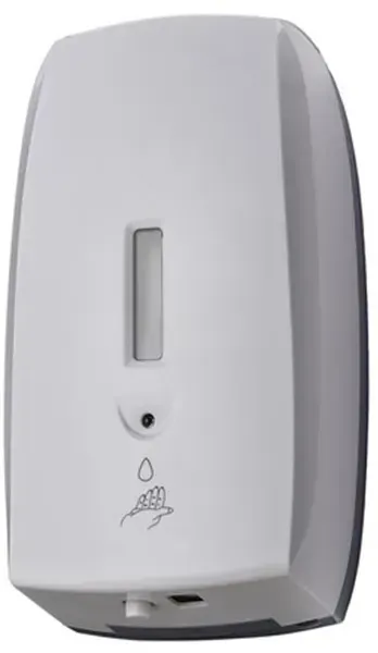 Sensorspender Orgavente BASICA MATIC ABS weiß 1 L Spender für Flüssigseifen oder Desinfektionsgel, nachfüllbar