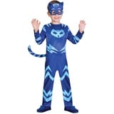 Amscan Kinderkostüm PJ Masks Catboy, Blau, 128