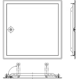Upmann Revisionstür Softline 300 x 600 mm