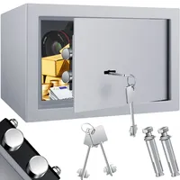 Kesser KESSER® Möbeltresor mit Doppelbartschloss, Safe Tresor Geldschrank Boden-Wandtresor