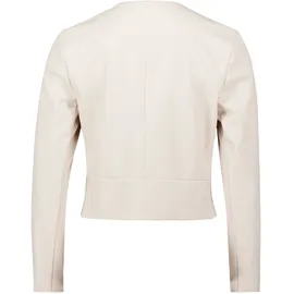 Vera Mont Blazer-Jacke mit Reißverschluss in beige - Gr.: 44