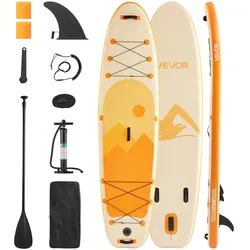 VEVOR Aufblasbares Stand Up Paddle Board 3,35m Sup Surfboard mit Paddelzubehör