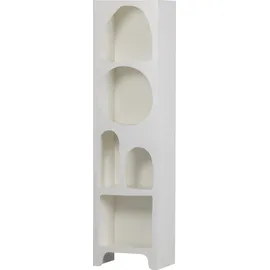 Woood Caz Regal 48 x 32 x 180 cm Weiß