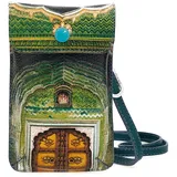 Gabs Leder Handytasche Ruga Basic Phone Bag Verde Jaipur mehrfarbig - Bunt