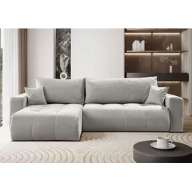 lookway Eckcouch Wind 84 2-Sitzer Grau