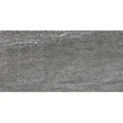 Rako Quarzit Bodenfliese dunkelgrau 30x60 cm Relief DARSR738.1