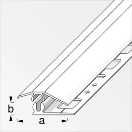 Alfer Niveauausgleichs-Profil 1 m, 31 x 7 mm Aluminium eloxiert silber