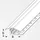 Alfer Niveauausgleichs-Profil 1 m, 31 x 7 mm Aluminium eloxiert silber