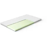 luxusbetten24 NightSense® Komfortschaum-Topper weich - 90x200 - FRESH+ - Luxusbetten24 - 2 Jahre Gewährleistung - mind. 14 Tage Rückgaberecht - 90x200