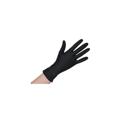 Nitril Schwarz Einmalhandschuhe puderfrei | EFFICIENT+ | 200 Stück M