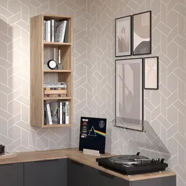 Vicco Wandregal Wido 30 x 100 x 30 cm Anthrazit/Sonoma