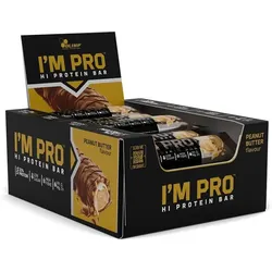 Proteinriegel - I'm Pro Protein Bar (15x40g) - Peanut Butter Einheitsfarbe 0