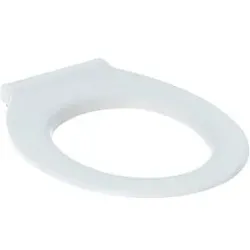 Geberit Renova Comfort WC-Sitzring 500680011 weiß, barrierefrei, antibakteriell, Befestigung von oben