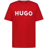 Hugo Dulivio Kurzarm-T-Shirt Open Pink M
