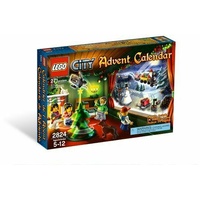 Stadt LEGO Set 2824 Weihnachten Adventskalender 2010 Seasonal Selten