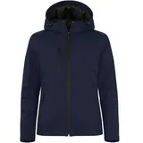 New Wave Padded Softshell Jacke Damen - blau XL