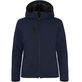 New Wave Padded Softshell Jacke Damen - blau XL