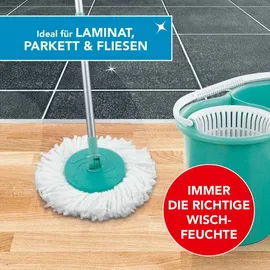 Clean Maxx Power-Wischmopp türkis