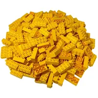 LEGO® Spielbausteine LEGO® Duplo 2x4 Steine Gelb - 50 Stück - Grundbausteine Yellow 3011 NEU, (Creativ-Set, 50 St), Made in Europe gelb