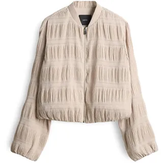 Someday Damen Blazer | Blouson NOLEY mit texturierter Oberfläche Natural Glaze, 42 - 42