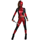 Rubie's Offizielles Disney-Kostüm Deadpool, Marvel-Reihe Secret Wishes, für Damen, Größe S/EU 36-38 Halloween - S