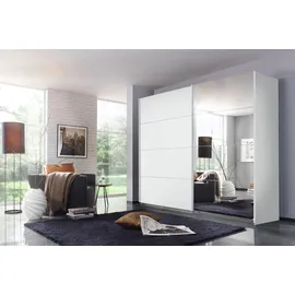 Rauch Schwebetürenschrank Quadra 226 x 230 x 62 cm Weiß