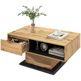 Okwish Beige Holzwerkstoff 47 x 60 x 100 cm