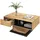 Okwish Beige Holzwerkstoff 47 x 60 x 100 cm