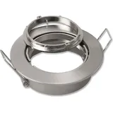ISOLED Einbaurahmen rund für GU10/MR16, Alu Nickel-Satin