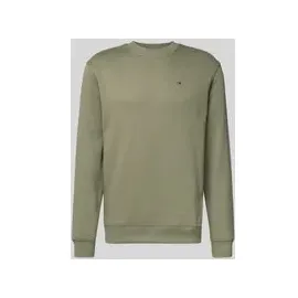 Tommy Hilfiger Regular Fit Sweatshirt aus Baumwoll-Mix, Hellgruen, S