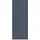vidaXL Fussmatte 60 x 150 cm Blau