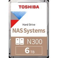 Toshiba N300 6 TB 3,5" HDWG460UZSVA
