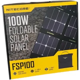 Nitecore SET Nitecore NPS400 Akku Power Station 117000mAh + Solarpanel 100W