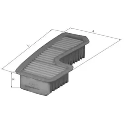 Luftfilter MAHLE LX 1936