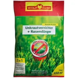 WOLF-Garten Unkrautvernichter plus Rasendünger SQ 450