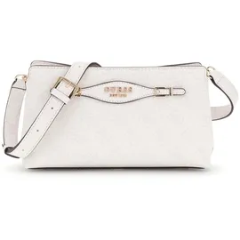 GUESS Umhängetasche Katya Crossbody Top Zip White Logo