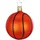 INGE-GLAS Christbaumschmuck Christbaumhänger Inge-Glas mit Sternenkrönchen, handbemalt und mundgeblasen, Basketball, 7.5 cm, Weihnachtsträume
