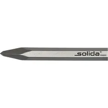 Solida Spitzmeissel 500 mm Hex. 22 mm mit 6 Nuten