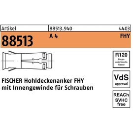 Fischer 30151 Schraubanker/Dübel 20 Stück(e) 52 mm