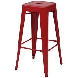 Proregal Barhocker 43 x 77 x 43 cm Rot
