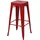 Proregal Barhocker 43 x 77 x 43 cm Rot