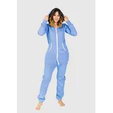 Moniz Damen, Jumpsuit Onesie, Overall (graublau, S, - S