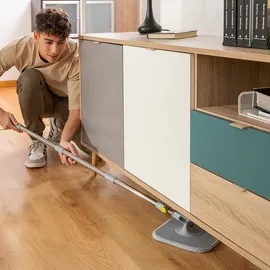 InnovaGoods Selbstreinigender Drehmopp mit zweiteiligem Eimer Selimop InnovaGoods,