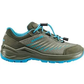 Lowa Kinder Multifunktionsschuhe ZIRROX II GTX LO JR, Größe 32 in Grün OLIV/SKYBLUE