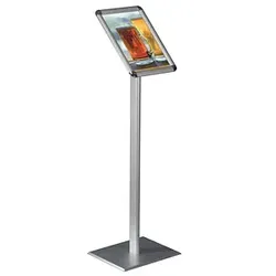 update displays Infoständer silber DIN A3