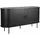 Möbilia Sideboard 140 x 76 x 40 cm Schwarz
