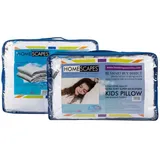 Homescapes Kissenbezug Kinderbettset 40 x 60 cm Weiss