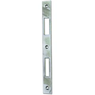 Hilber Schließblech gerade, 210 x 24 x 2 mm, Stahl verzinkt silberfärbig